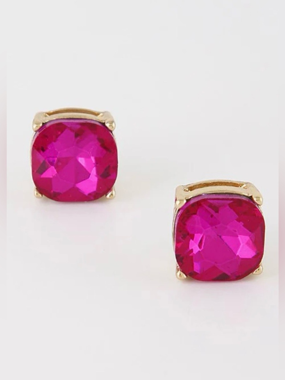 NWT Sophia Verbena Faceted Gem Stud Earrings
